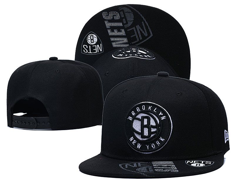 2020 NBA Brooklyn Nets Hat 2020915->nfl hats->Sports Caps